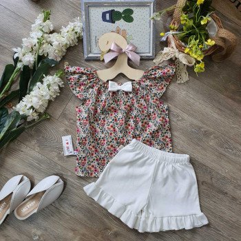 Bộ tay tiên quần bèo xuân hè- b50115-1